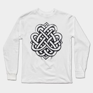 Viking Tattoo Celtic Knot Long Sleeve T-Shirt